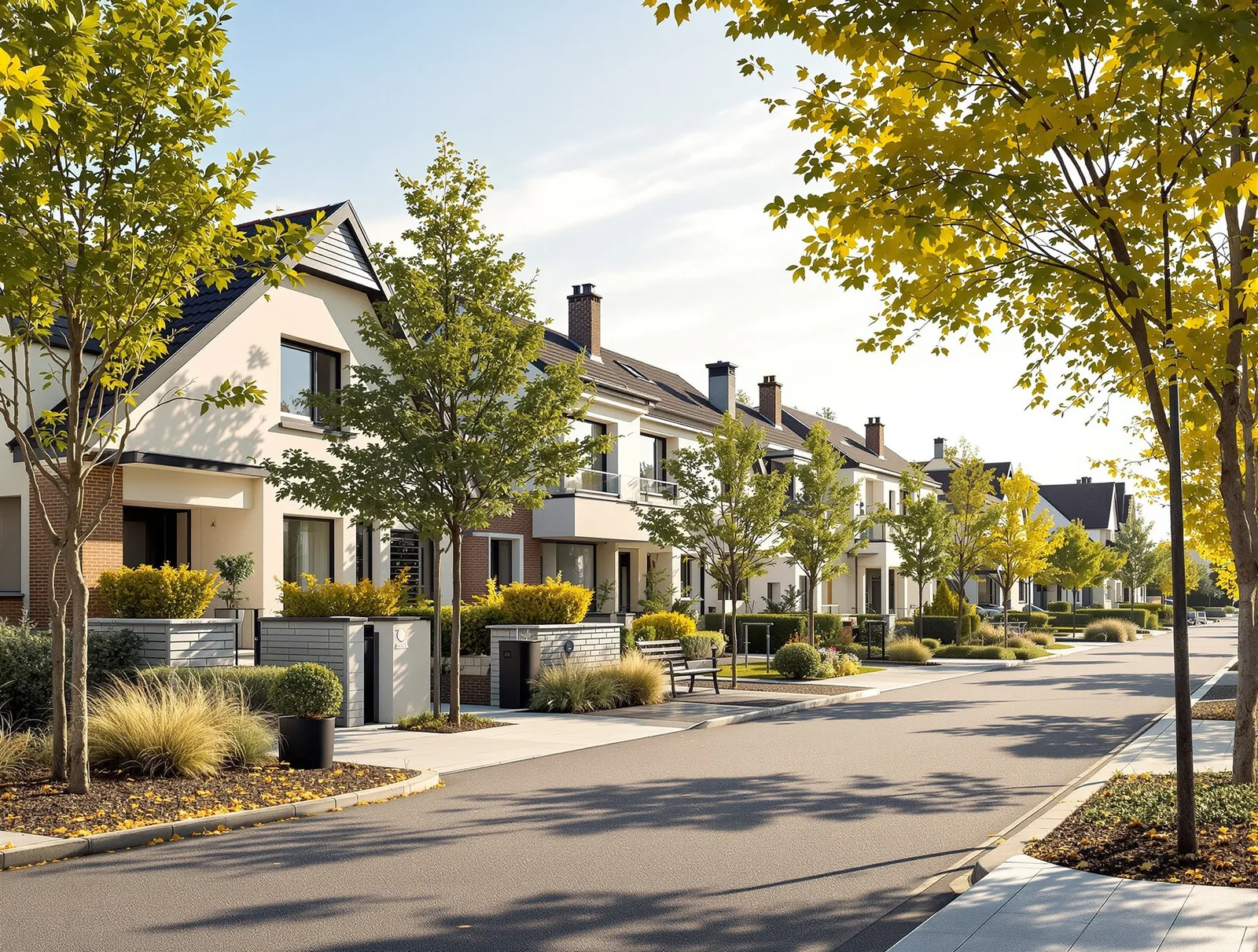 Mérignac (33700) - quartier résidentiel de Bordeaux Métropole