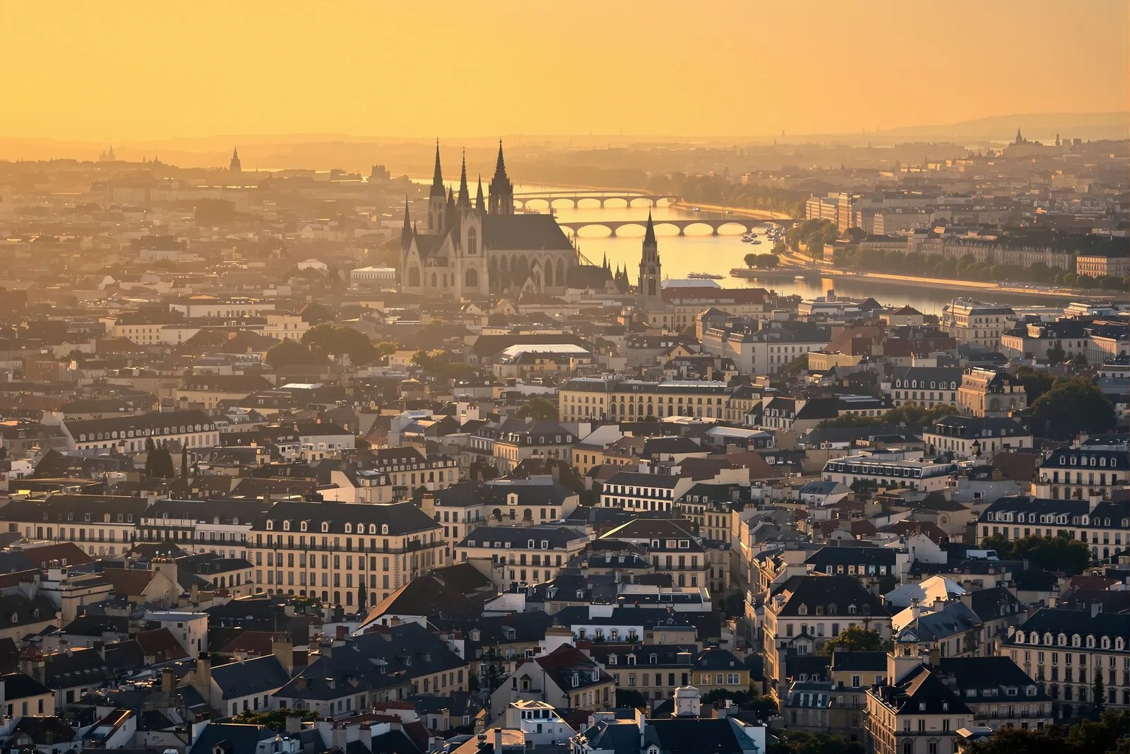 Bordeaux et sa métropole - zone d'intervention